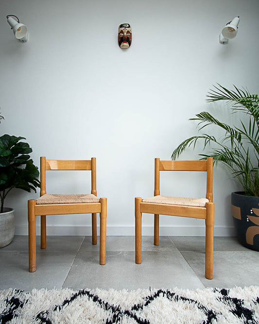 Vico Magistretti Carimate Dining Chairs (Pair)