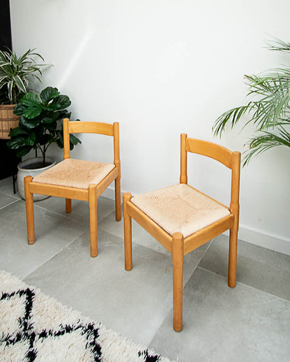 Vico Magistretti Carimate Dining Chairs (Pair)