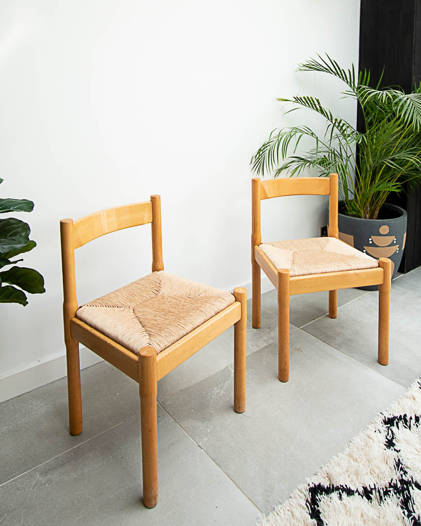 Vico Magistretti Carimate Dining Chairs (Pair)