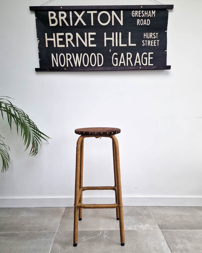 Mid Century Belgium Bar Stools (Set of 3)