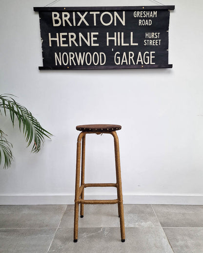 Mid Century Belgium Bar Stools (Set of 3)