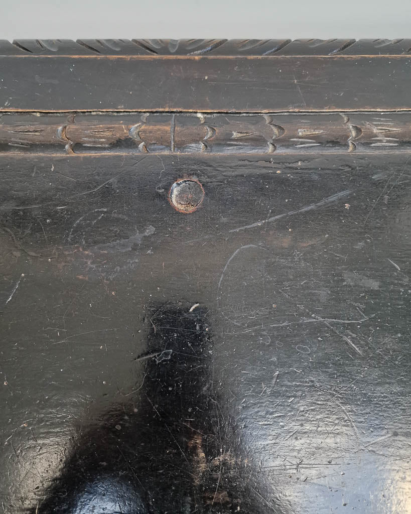 20th Century Ebonised Spanish Table