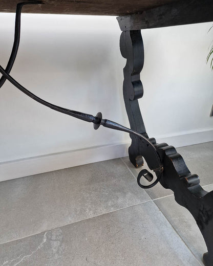 20th Century Ebonised Spanish Table