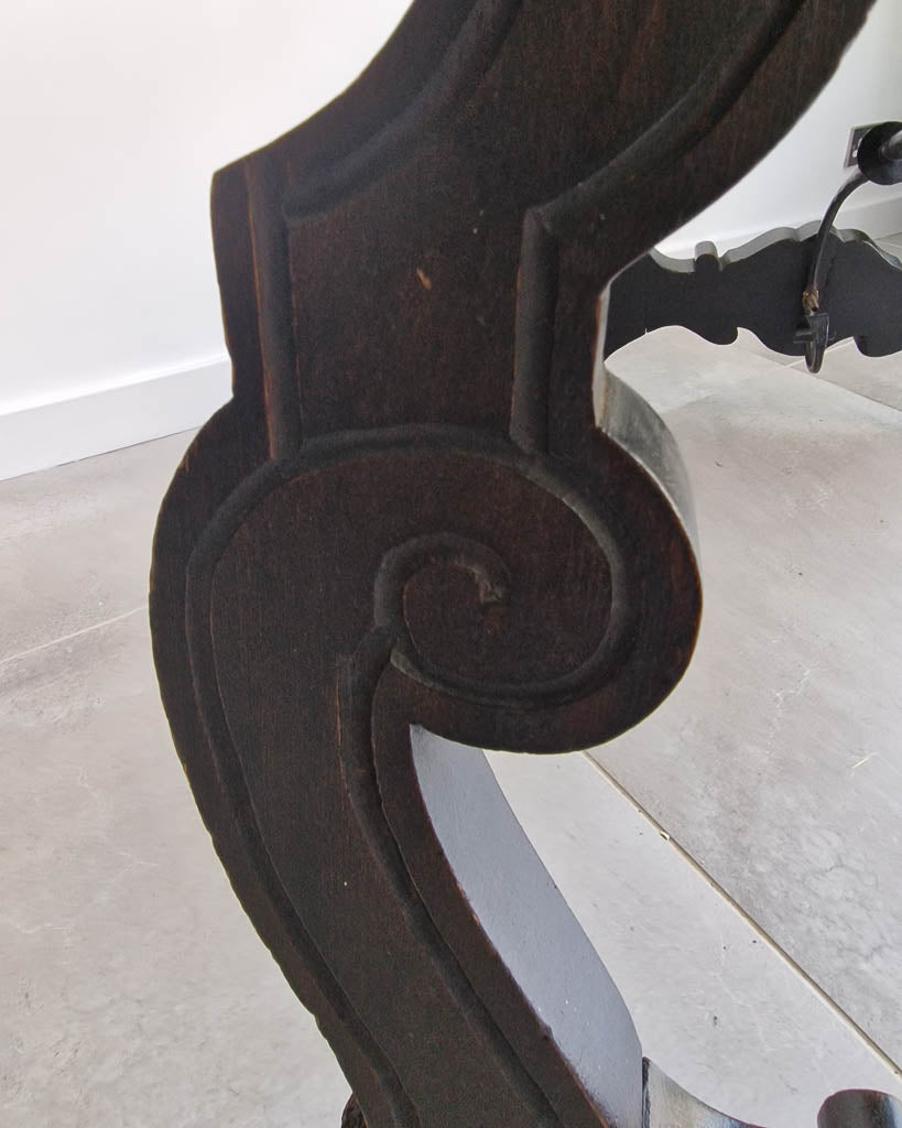 20th Century Ebonised Spanish Table
