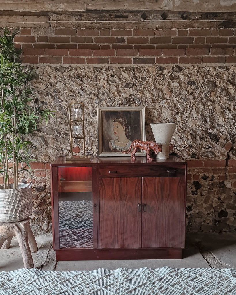 Mid Century Danish Rosewood Cabinet / Sideboard