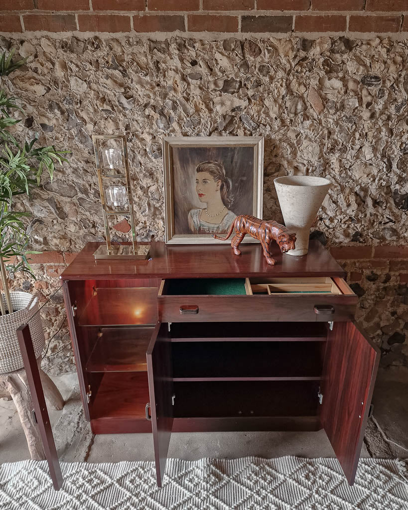 Mid Century Danish Rosewood Cabinet / Sideboard