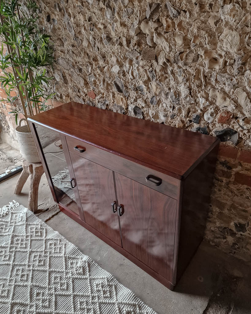 Mid Century Danish Rosewood Cabinet / Sideboard
