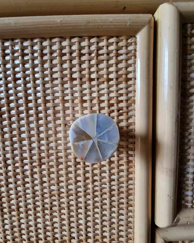 Mid Century Bamboo and Rattan Sideboard