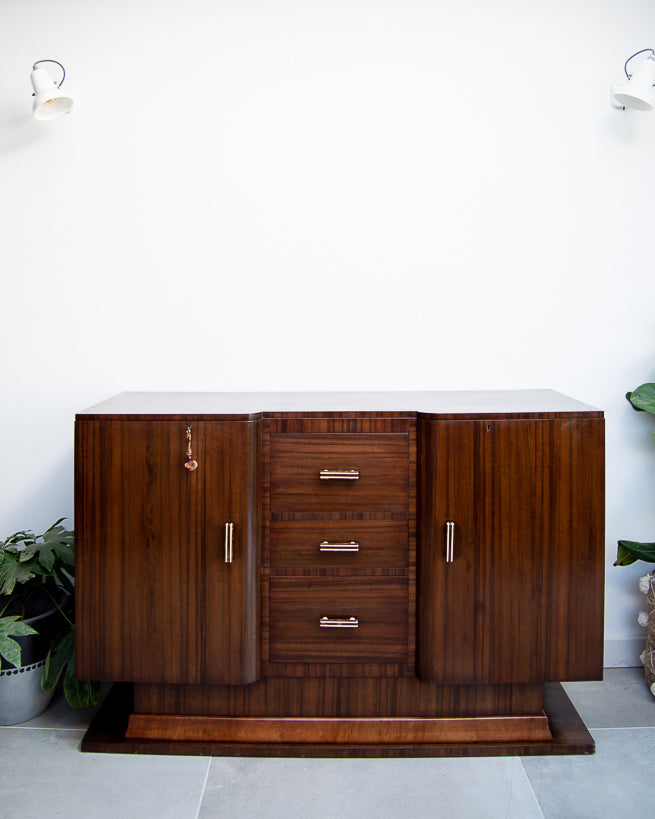 Art Deco Australian Walnut Sideboard