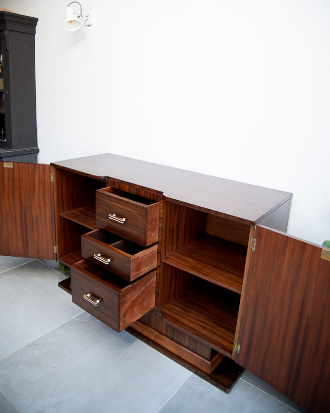 Art Deco Australian Walnut Sideboard
