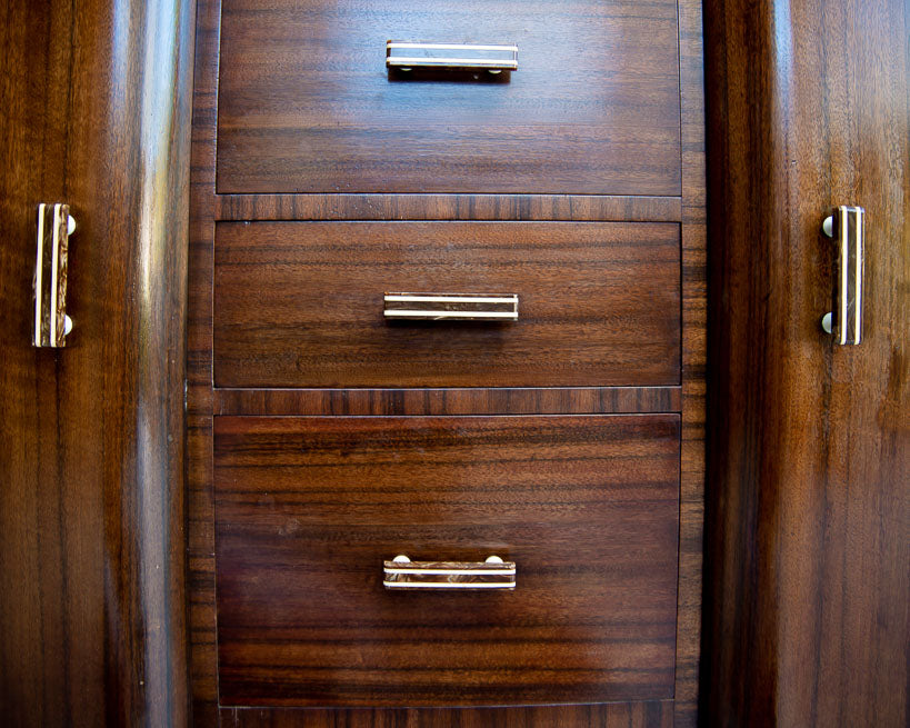 Art Deco Australian Walnut Sideboard