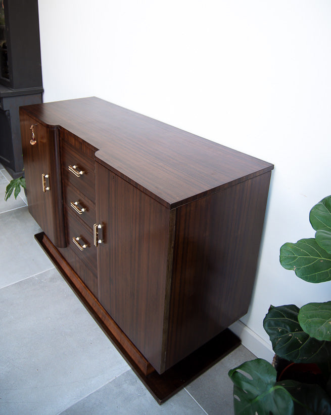 Art Deco Australian Walnut Sideboard