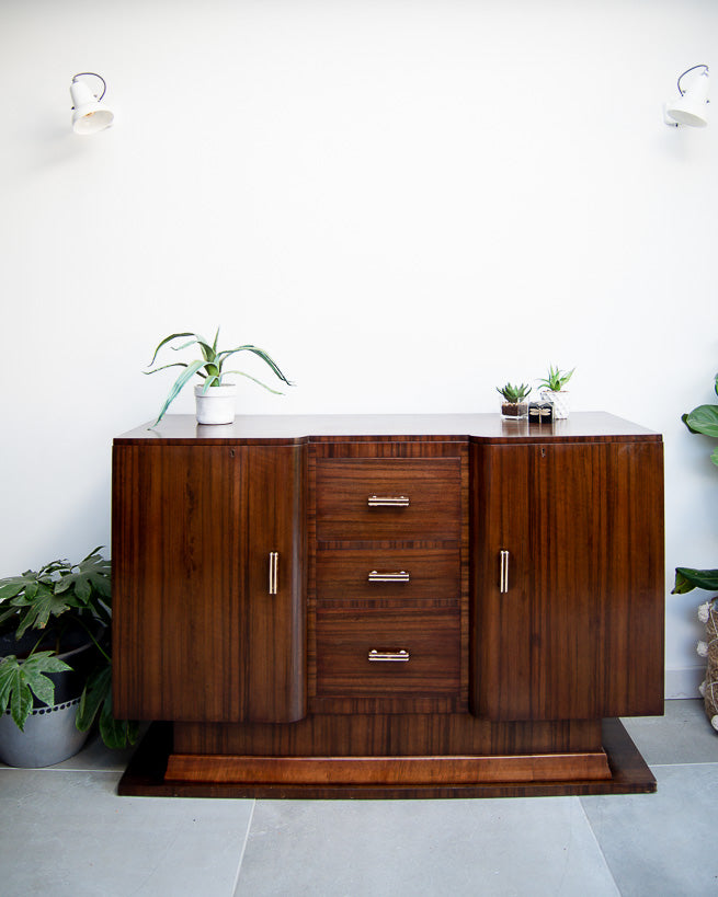 Art Deco Australian Walnut Sideboard