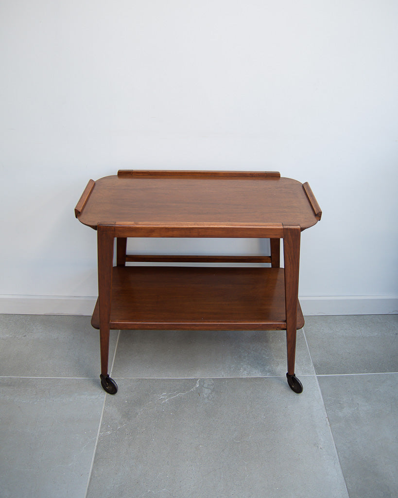 Mid Century Teak Tea / Cocktail Trolley