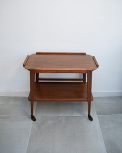 Mid Century Teak Tea / Cocktail Trolley