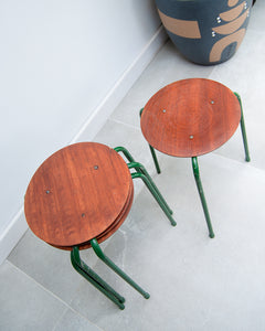 Vintage Retro Industrial Stools