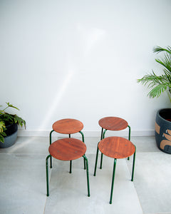 Vintage Retro Industrial Stools