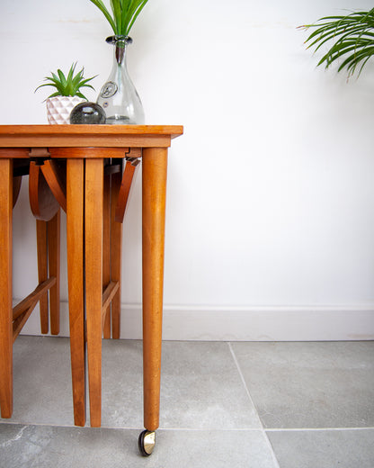 Nathan Mid Century Teak Nesting Tables
