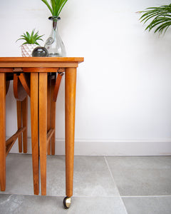 Nathan Mid Century Teak Nesting Tables