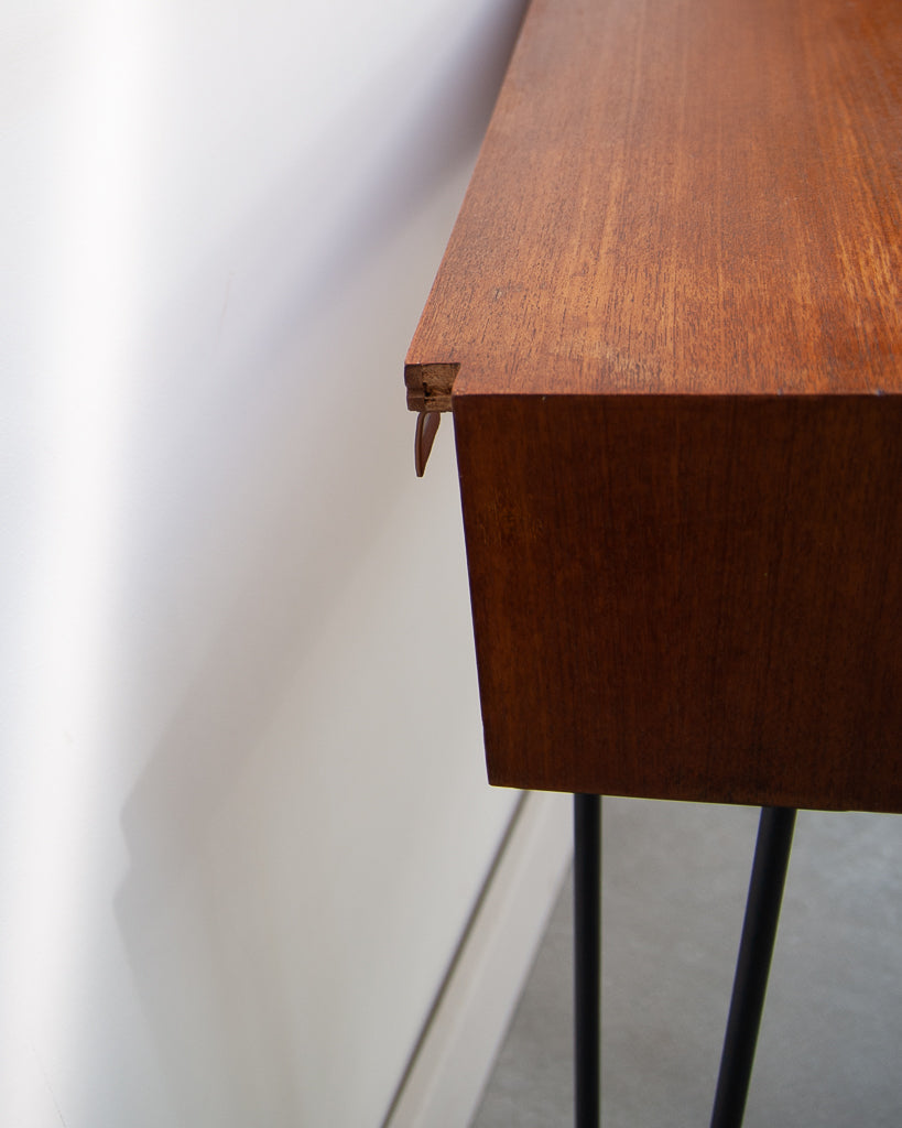 PS Systems Mid Century Teak Console / Dressing Table