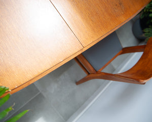 Mid Century Oak Dining Table & Chairs (x 4)