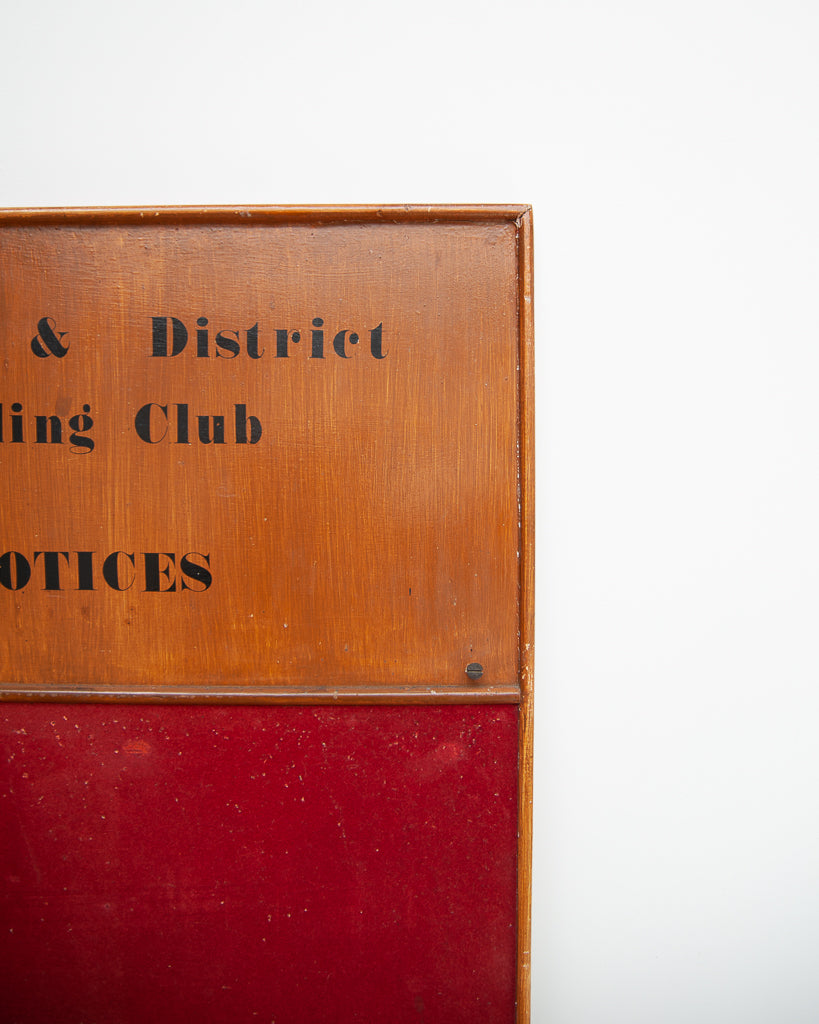 Vintage Angling Club Notice Board