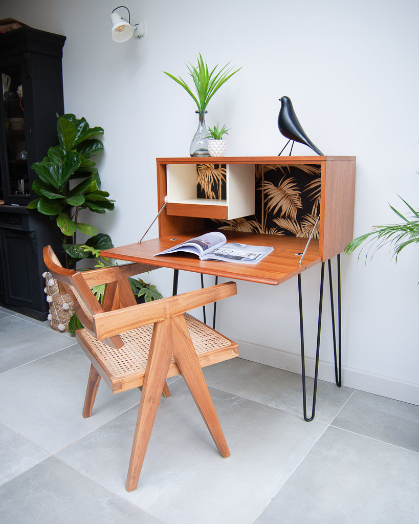 apley Mid Century Desk / Cocktail Cabinet