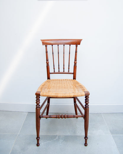 Victorian Turned Cane Chairs 