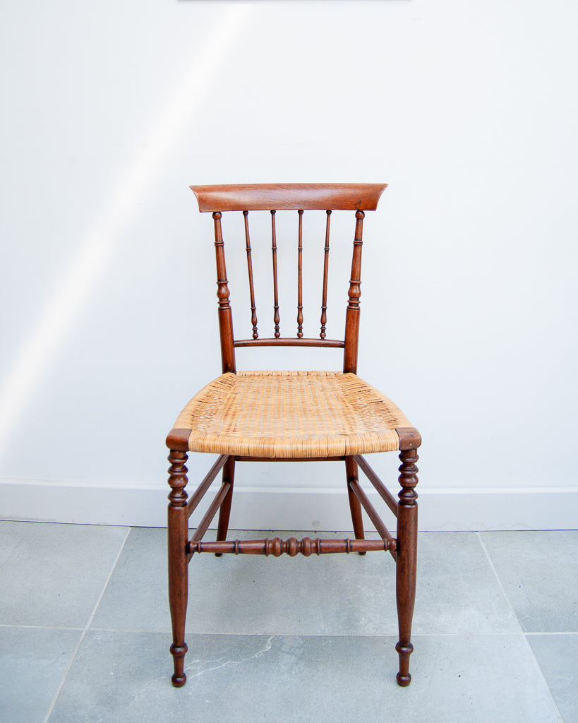 Victorian Turned Cane Chairs 
