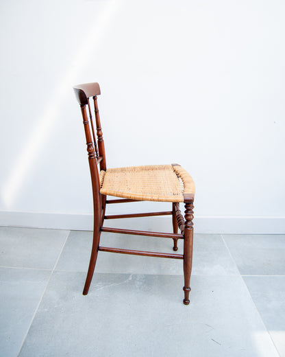 Victorian Turned Cane Chairs 