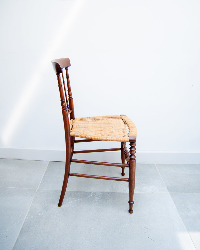 Victorian Turned Cane Chairs 