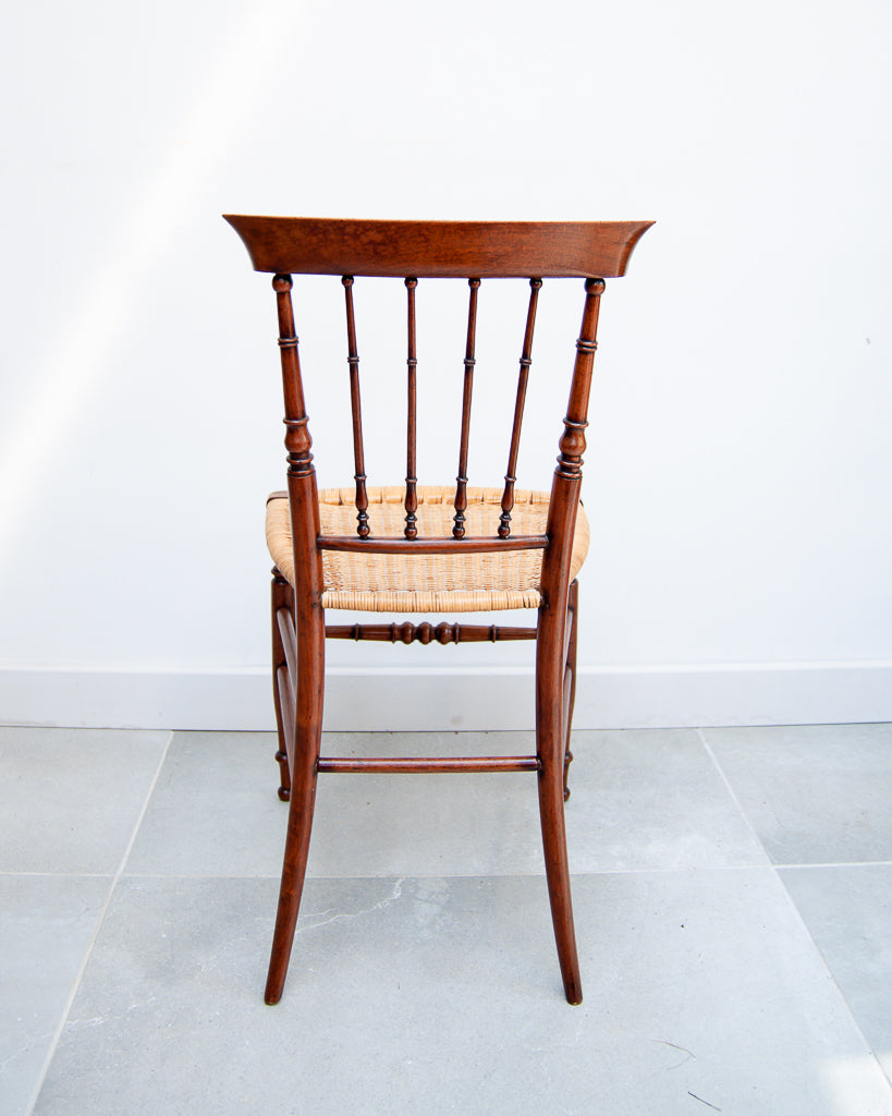 Victorian Turned Cane Chairs 