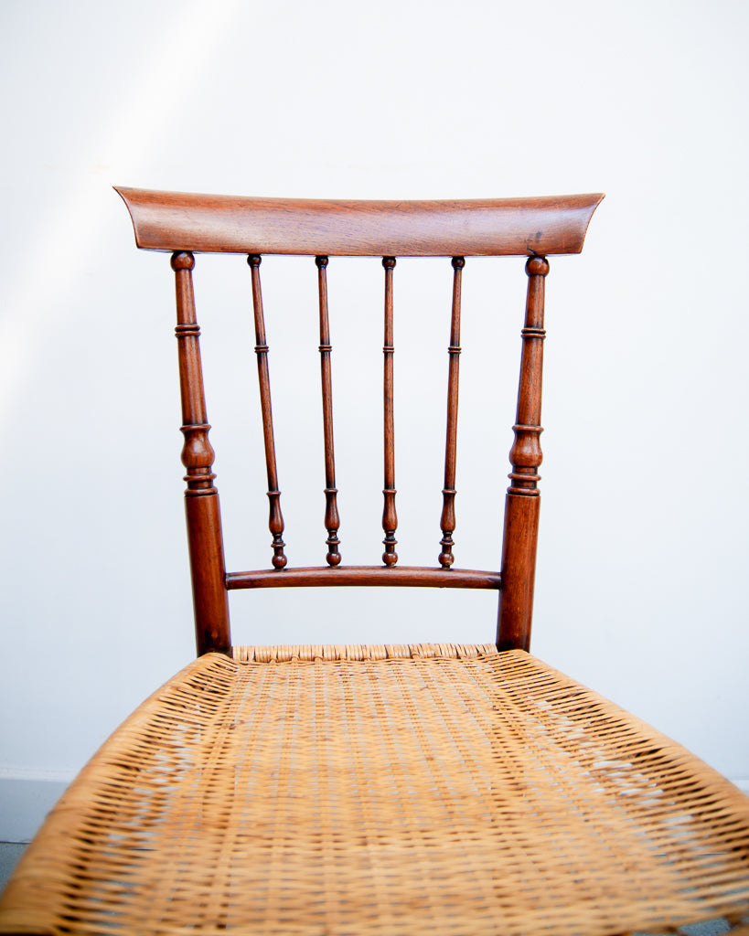 Victorian Turned Cane Chairs 