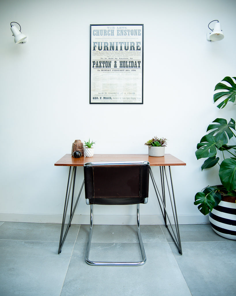 Vintage Reclaimed Teak Desk
