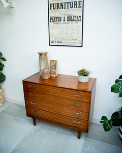 Mid Century Teak Chest of Drawers