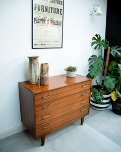 Mid Century Teak Chest of Drawers