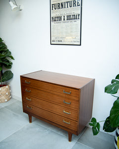 Mid Century Teak Chest of Drawers