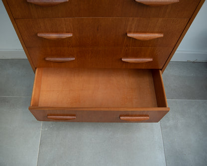 Mid Century Tallboy / Chest of Drawers