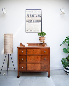 Deco / Edwardian Walnut Chest of Drawers