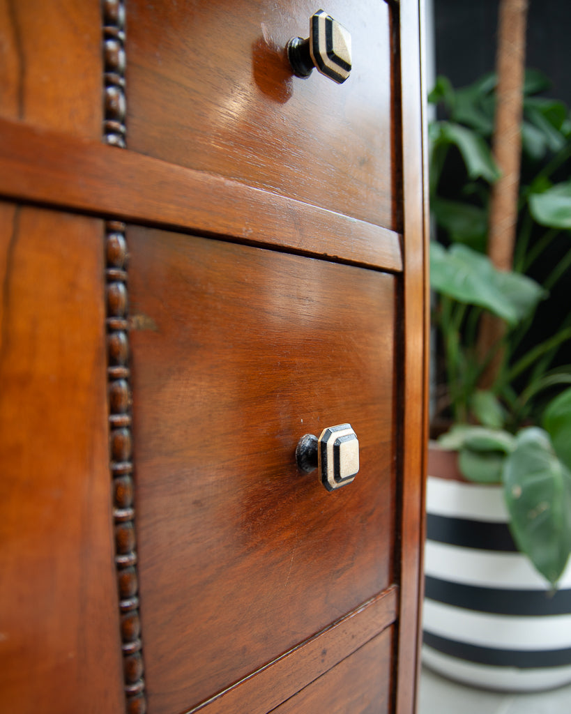 Deco / Edwardian Walnut Chest of Drawers