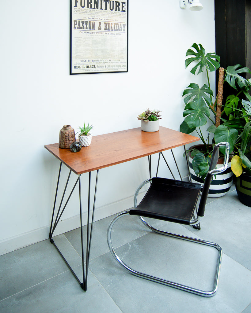 Vintage Reclaimed Teak Desk
