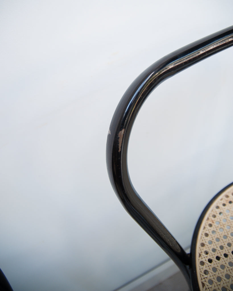 Retro Thonet Style Cafe Bar Stools (Pair)