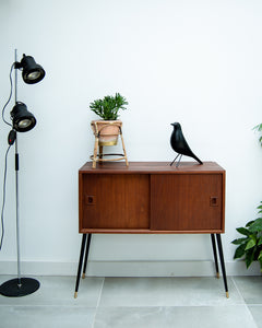 Mid Century Small Cocktail Cabinet / Sideboard