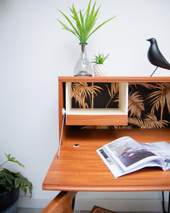 apley Mid Century Desk / Cocktail Cabinet