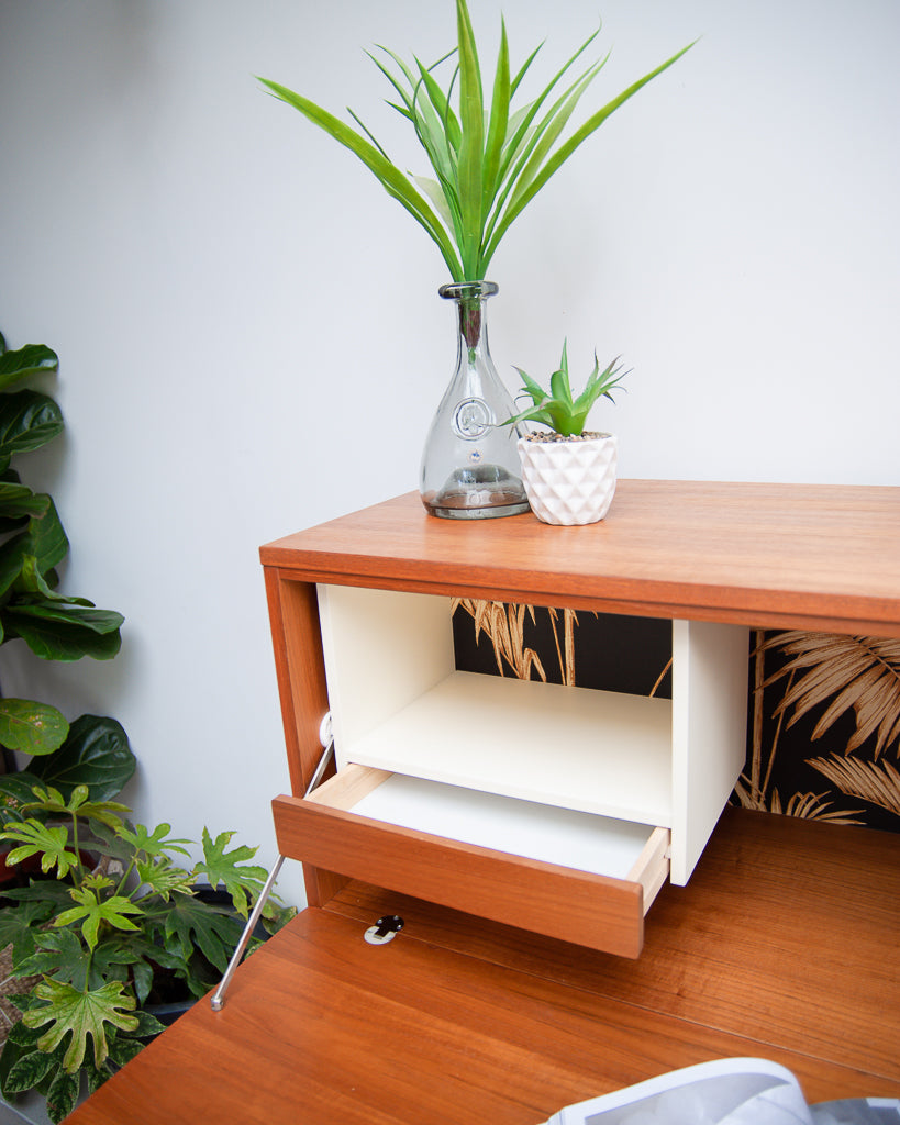 apley Mid Century Desk / Cocktail Cabinet