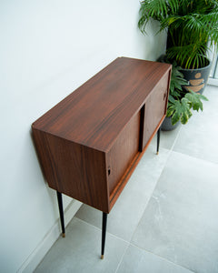 Mid Century Small Cocktail Cabinet / Sideboard
