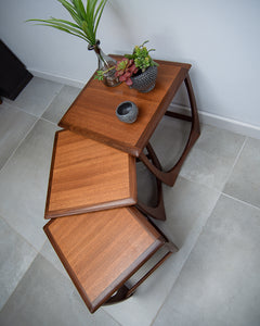 Mid Century Teak Astro Nesting Table