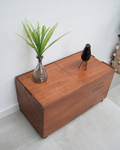 Retro Mid Century Coffee Table / Vinyl Records Cabinet