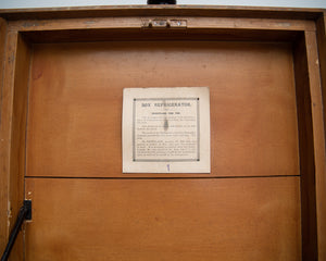 Victorian Campaign Furniture Box Refrigerator Amy & Navy CSL