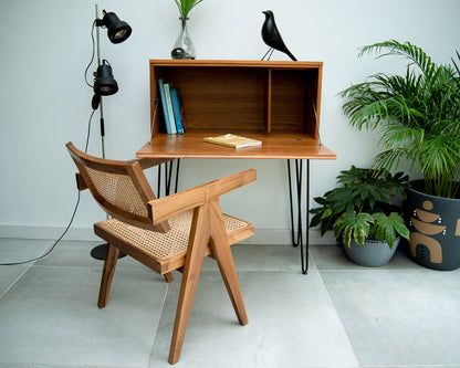 Mid Century Teak Desk / Cocktail Cabinet
